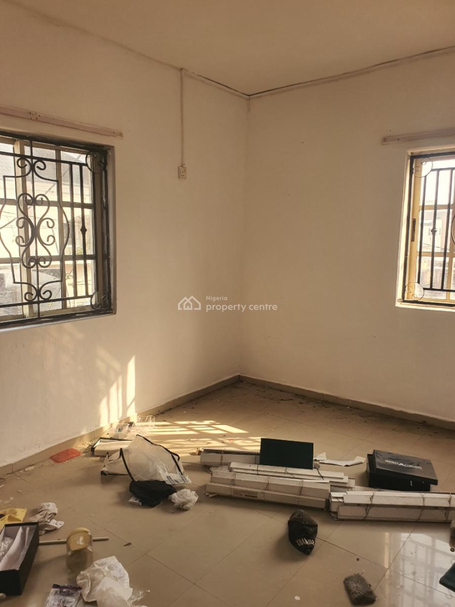 Spacious 2 Bedroom Flat in a Well Paved Compound with with Meter, Sangotedo Road, Sangotedo, Ajah, Lagos, Flat / Apartment for Rent
