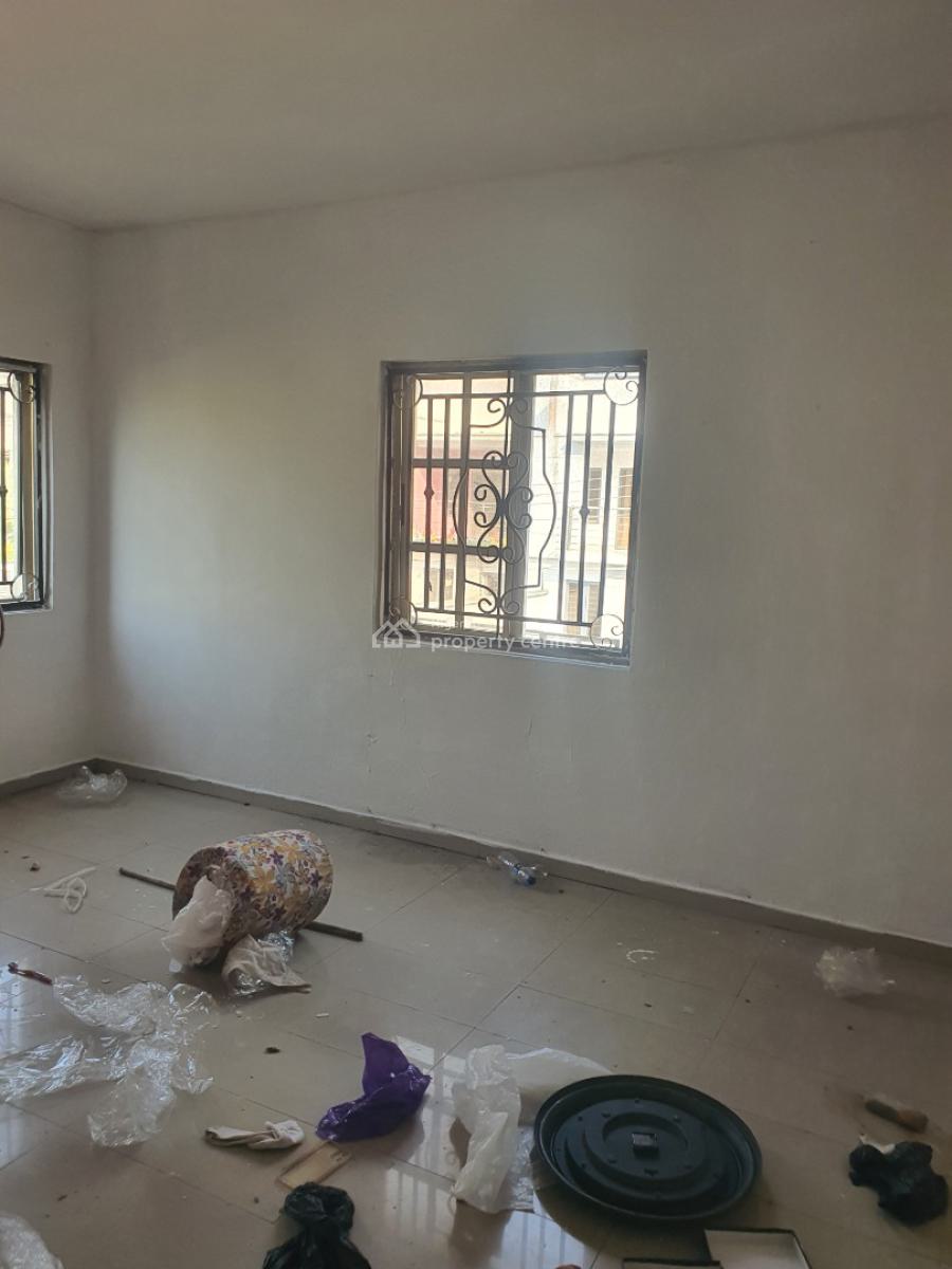 Spacious 2 Bedroom Flat in a Well Paved Compound with with Meter, Sangotedo Road, Sangotedo, Ajah, Lagos, Flat / Apartment for Rent