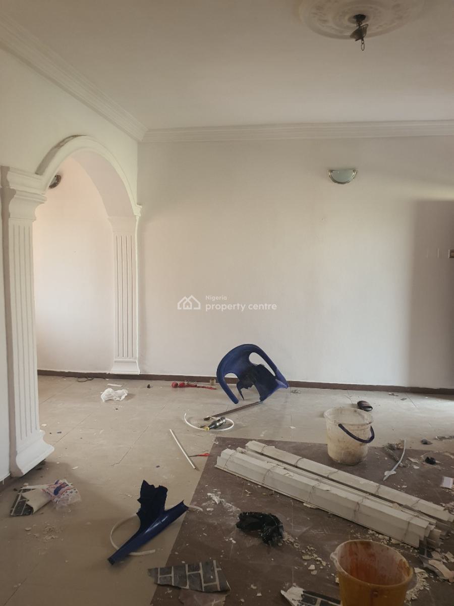 Spacious 2 Bedroom Flat in a Well Paved Compound with with Meter, Sangotedo Road, Sangotedo, Ajah, Lagos, Flat / Apartment for Rent