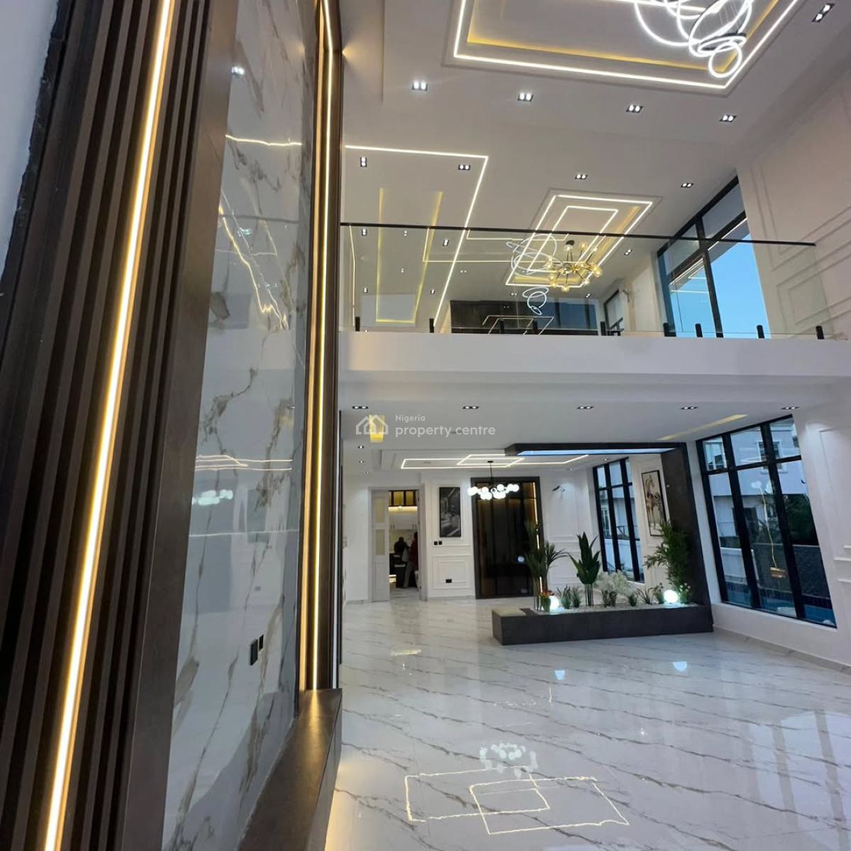 Fully Detached Duplex with a Swimming Pool Sitting on a 600sqm Land, Lake View Park, Lekki Phase 1, Lekki, Lagos, Detached Duplex for Sale