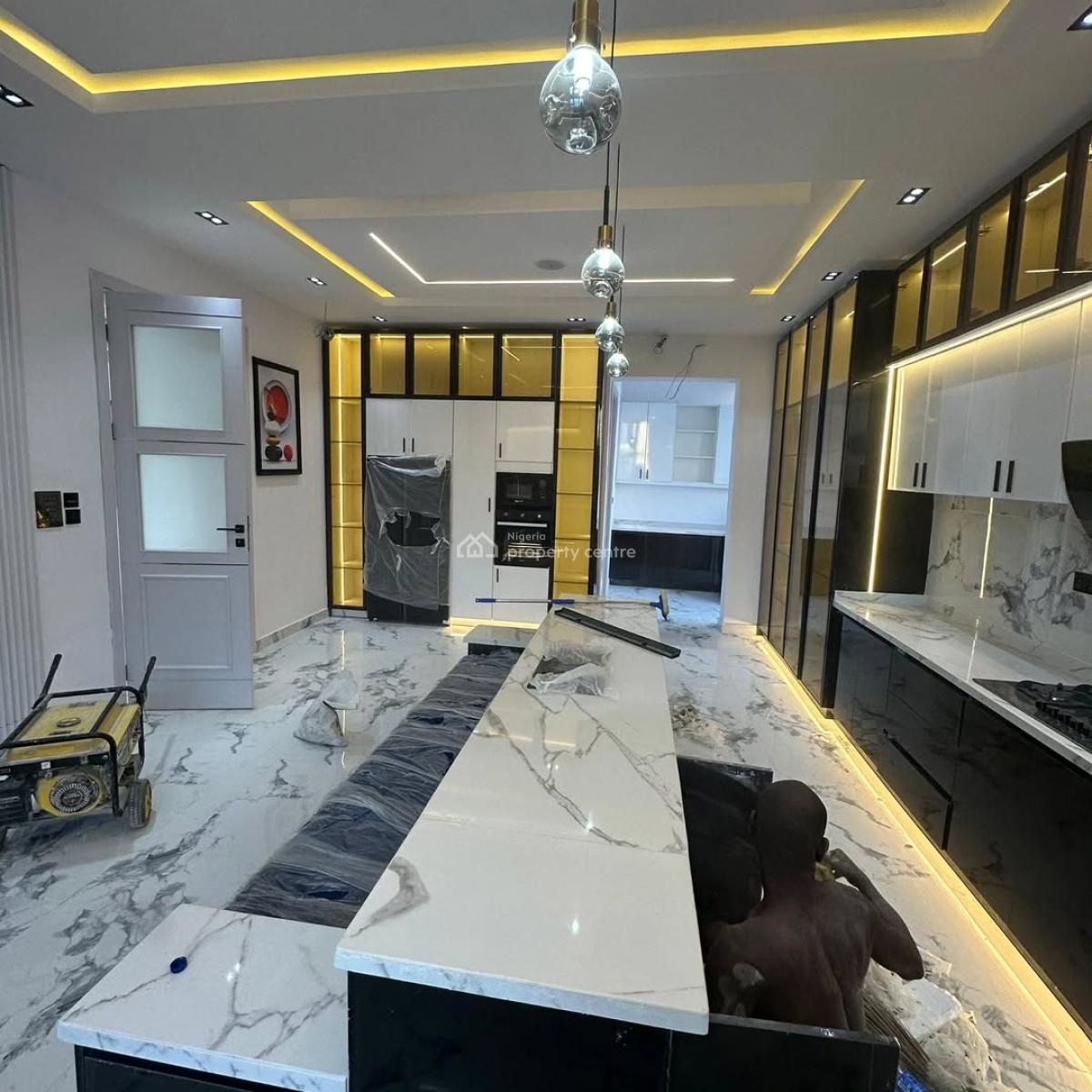 Fully Detached Duplex with a Swimming Pool Sitting on a 600sqm Land, Lake View Park, Lekki Phase 1, Lekki, Lagos, Detached Duplex for Sale