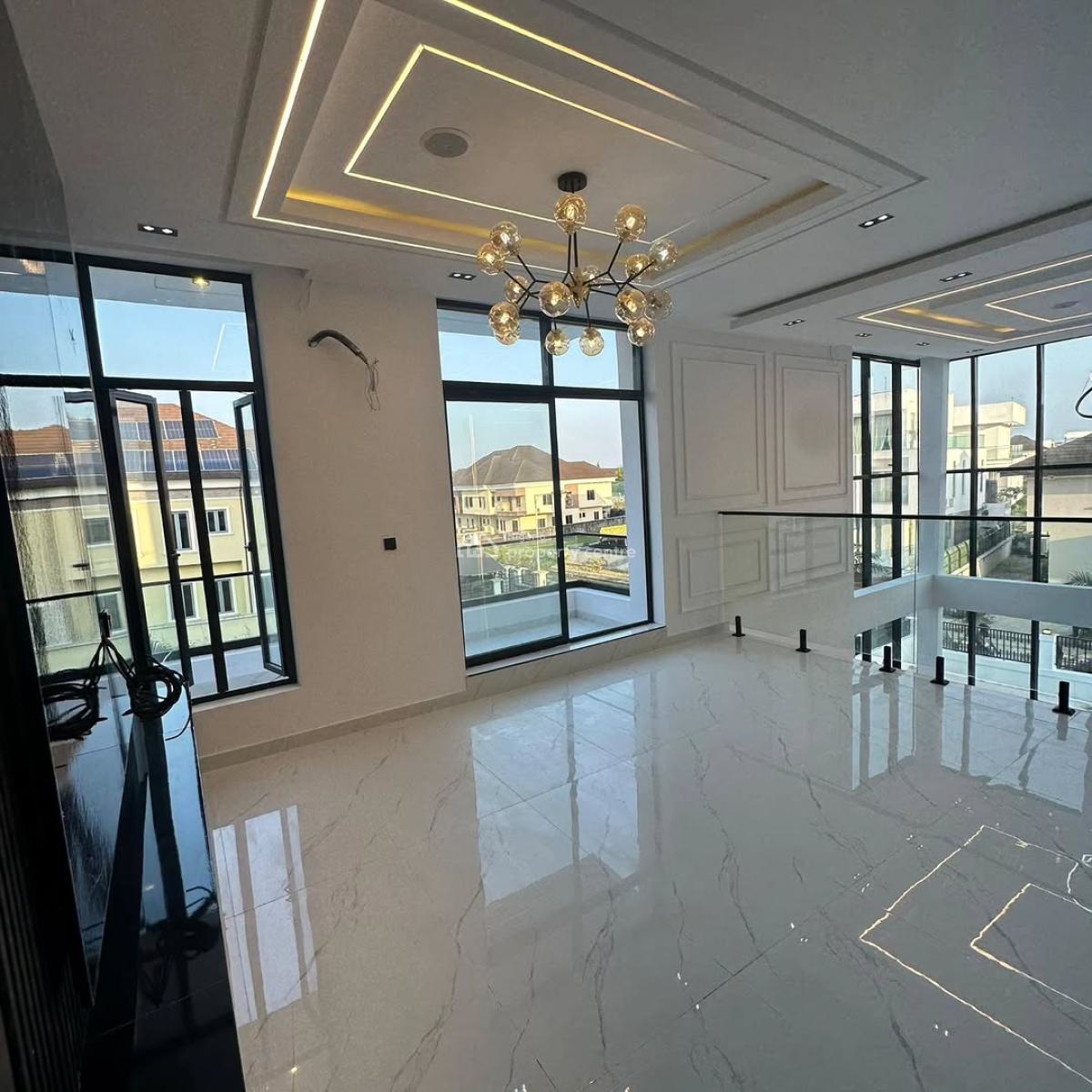 Fully Detached Duplex with a Swimming Pool Sitting on a 600sqm Land, Lake View Park, Lekki Phase 1, Lekki, Lagos, Detached Duplex for Sale