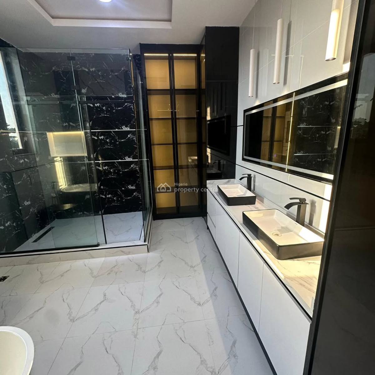 Fully Detached Duplex with a Swimming Pool Sitting on a 600sqm Land, Lake View Park, Lekki Phase 1, Lekki, Lagos, Detached Duplex for Sale