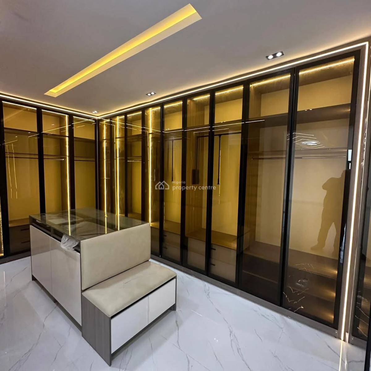 Fully Detached Duplex with a Swimming Pool Sitting on a 600sqm Land, Lake View Park, Lekki Phase 1, Lekki, Lagos, Detached Duplex for Sale