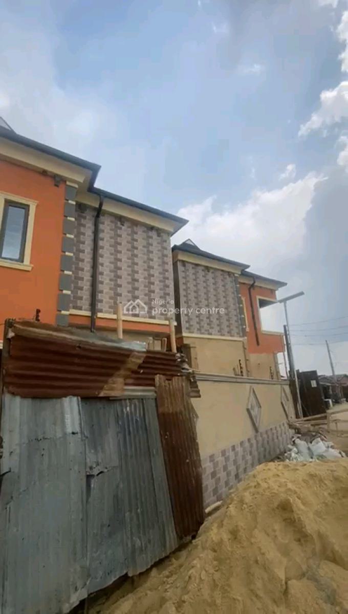 2 Nos Spacious Mini Up N Down Flat with 2t1b All Tilled Pop N Kitchen, Off Odunsi Street, Bariga, Shomolu, Lagos, Mini Flat (room and Parlour) for Rent