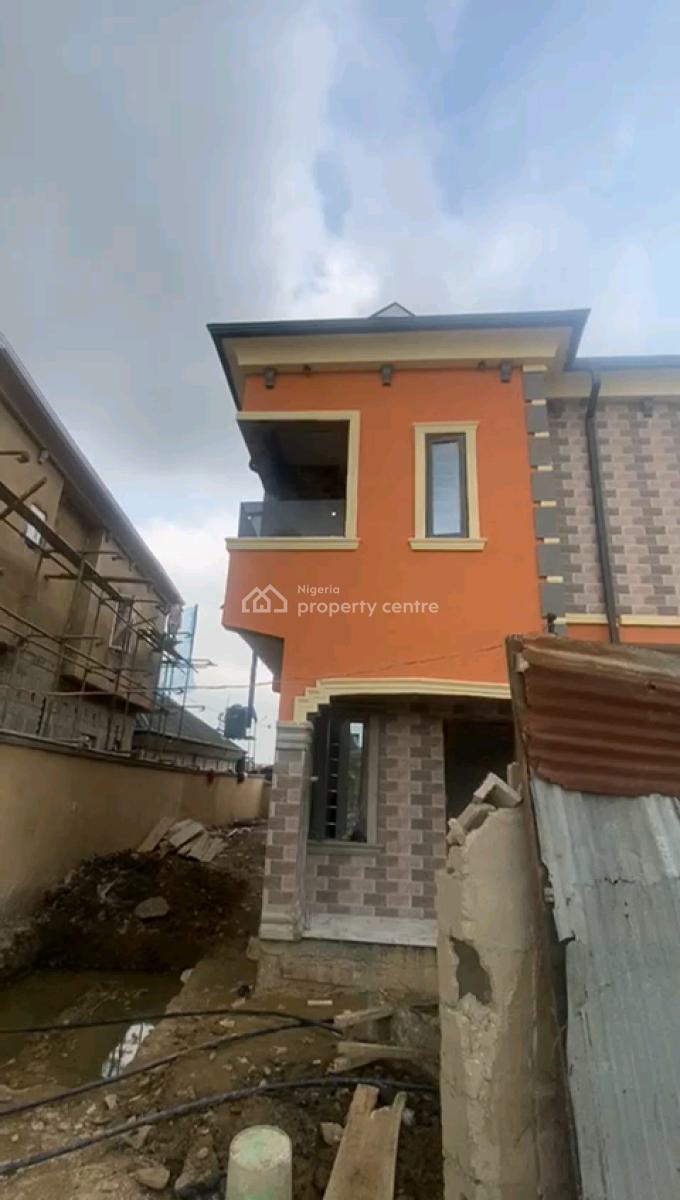 2 Nos Spacious Mini Up N Down Flat with 2t1b All Tilled Pop N Kitchen, Off Odunsi Street, Bariga, Shomolu, Lagos, Mini Flat (room and Parlour) for Rent