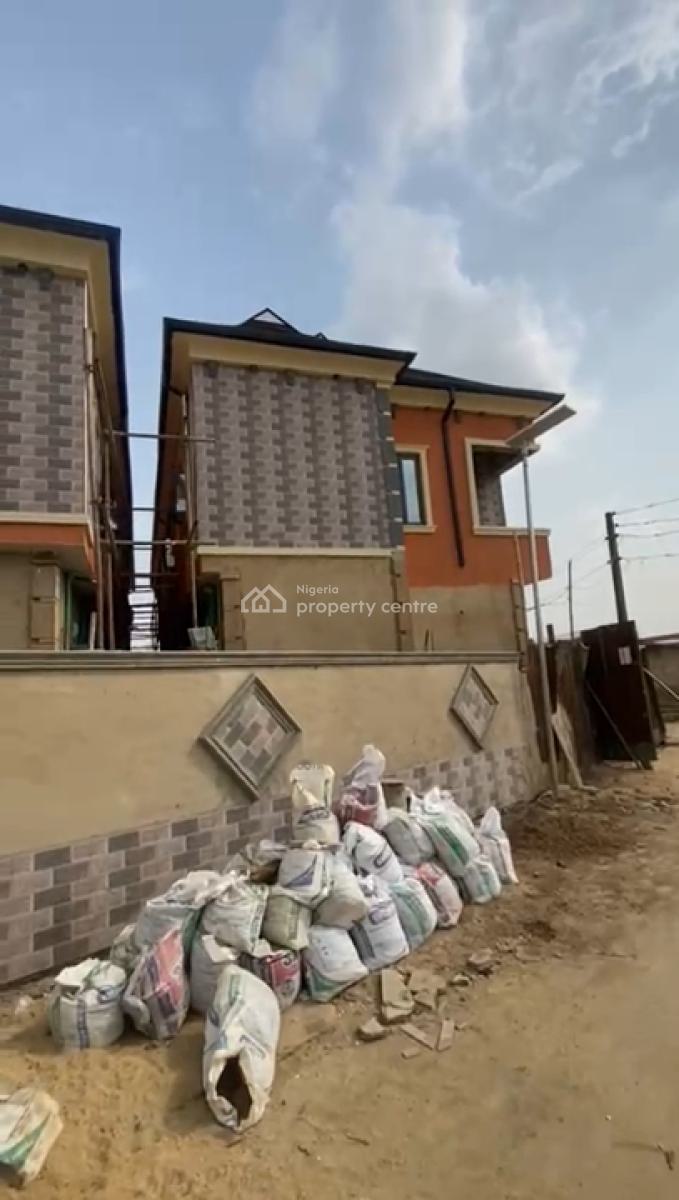 2 Nos Spacious Mini Up N Down Flat with 2t1b All Tilled Pop N Kitchen, Off Odunsi Street, Bariga, Shomolu, Lagos, Mini Flat (room and Parlour) for Rent