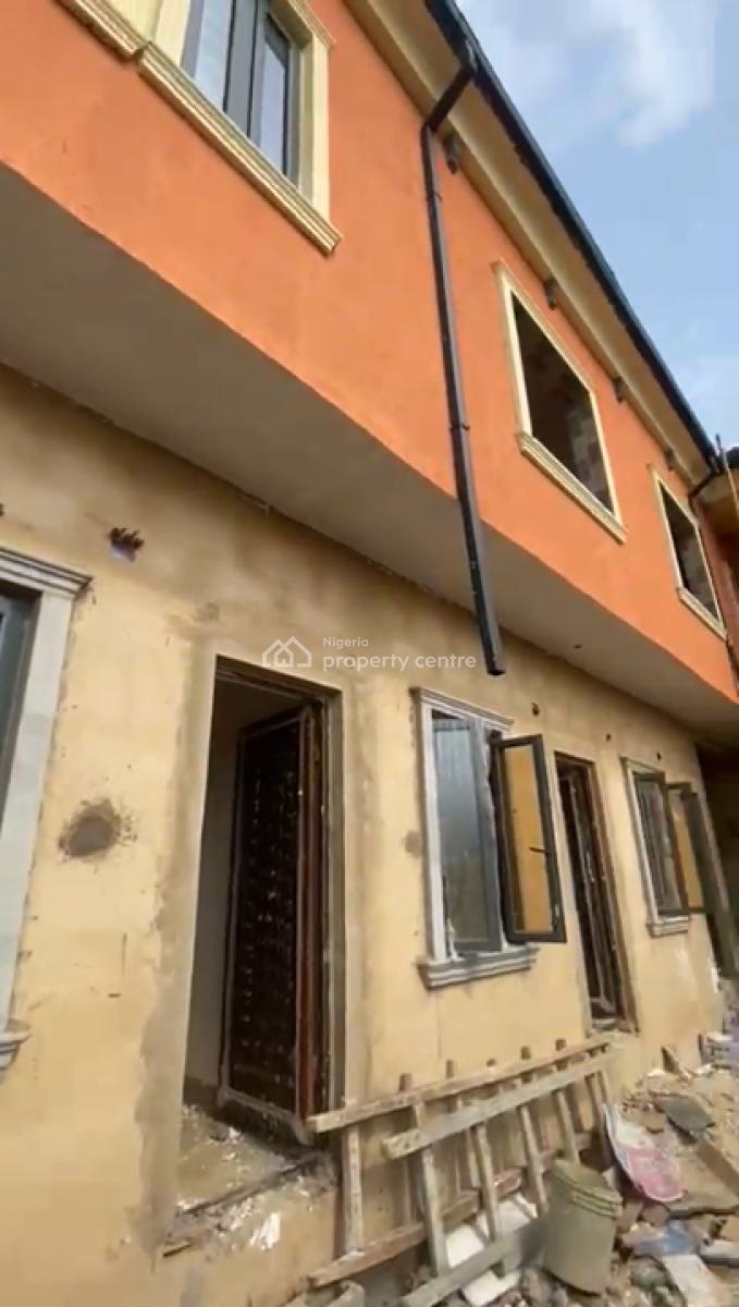 2 Nos Spacious Mini Up N Down Flat with 2t1b All Tilled Pop N Kitchen, Off Odunsi Street, Bariga, Shomolu, Lagos, Mini Flat (room and Parlour) for Rent