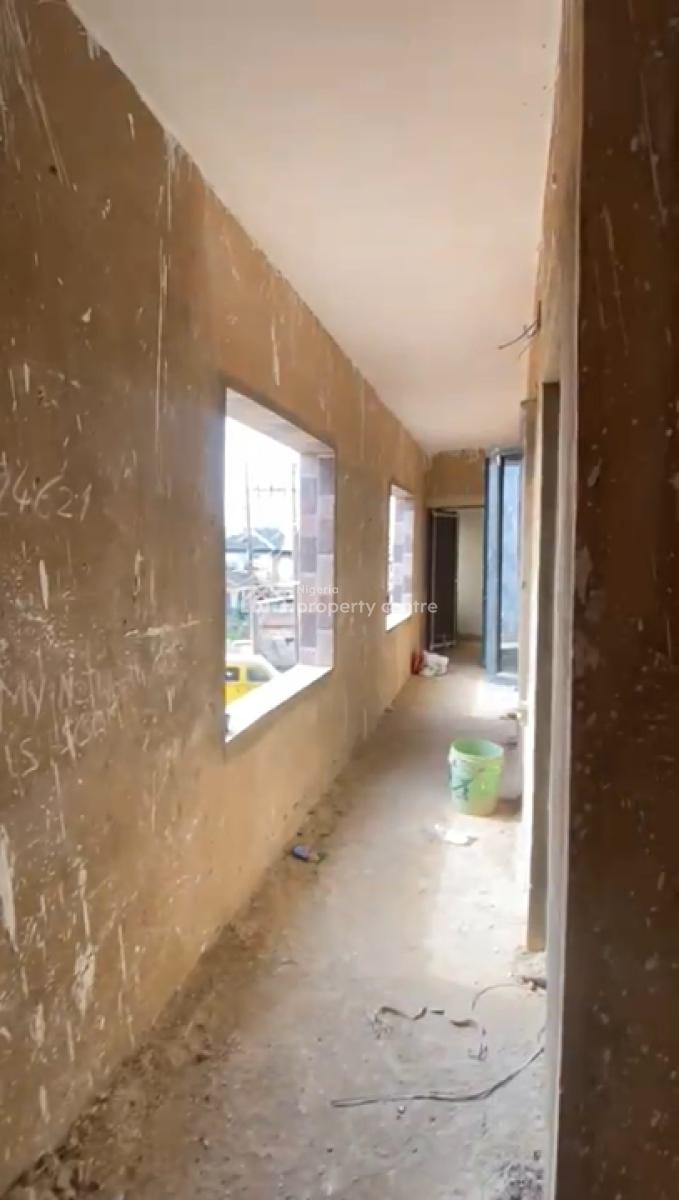 2 Nos Spacious Mini Up N Down Flat with 2t1b All Tilled Pop N Kitchen, Off Odunsi Street, Bariga, Shomolu, Lagos, Mini Flat (room and Parlour) for Rent