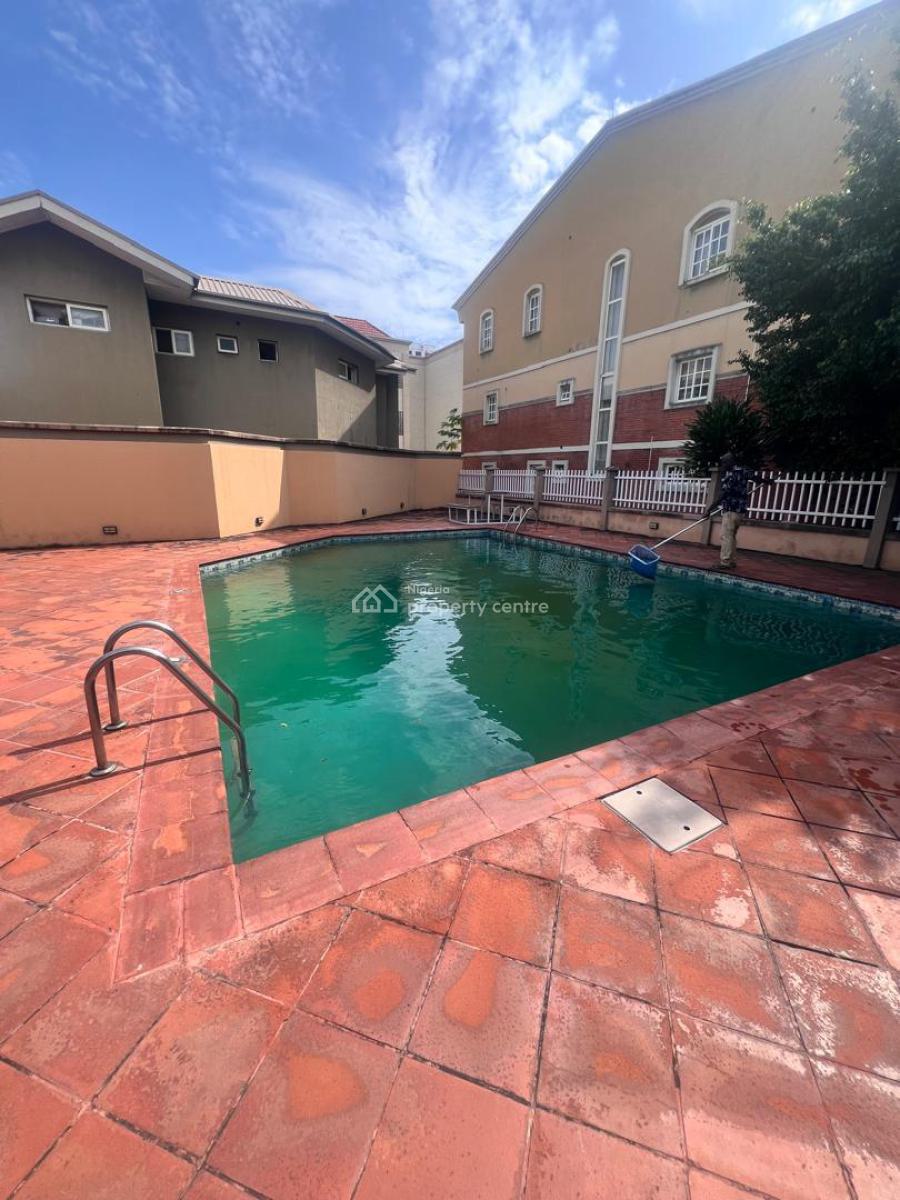 Serviced Five (5) Bedroom Terrace with Room Boys Quarter, Ikoyi, Lagos, Terraced Duplex for Rent