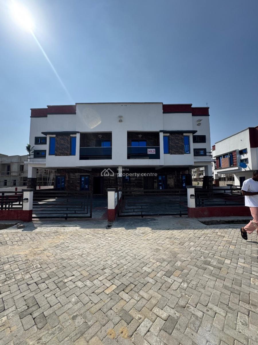 Very Spacious , Newly Built 4 Bedroom Semi Detached Duplex with Bq, Orchid Road, Lekki, Lagos, Semi-detached Duplex for Sale