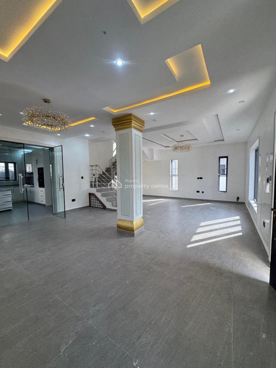 Newly Built 5 Bedroom Detached with Outdoor Swimming Pool, Bq, Rooftop, Osapa, Lekki, Lagos, Detached Duplex for Sale