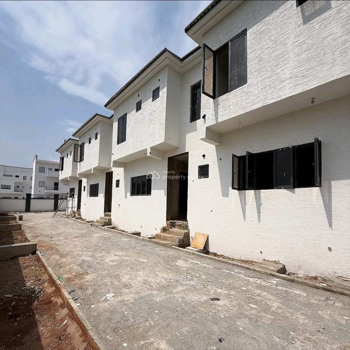 Newly Developed 3 Bedrooms Terrace with a Room Boys Quarters Available, Life Camp, Abuja, Terraced Duplex for Sale