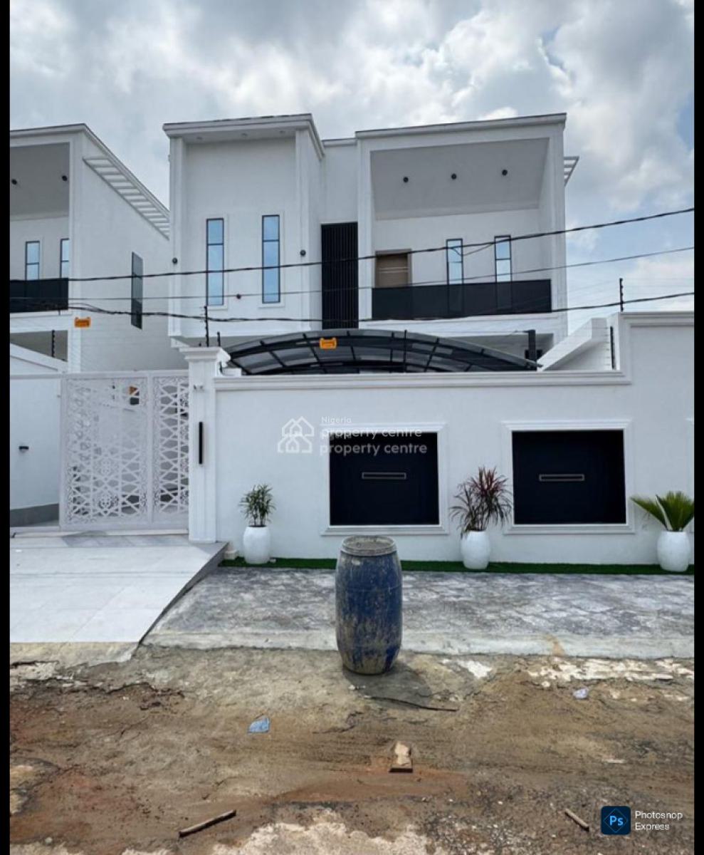 Sparkly Newly Built Modern House with Bq, Ikeja, Omole Phase 1, Ikeja, Lagos, Detached Duplex for Sale
