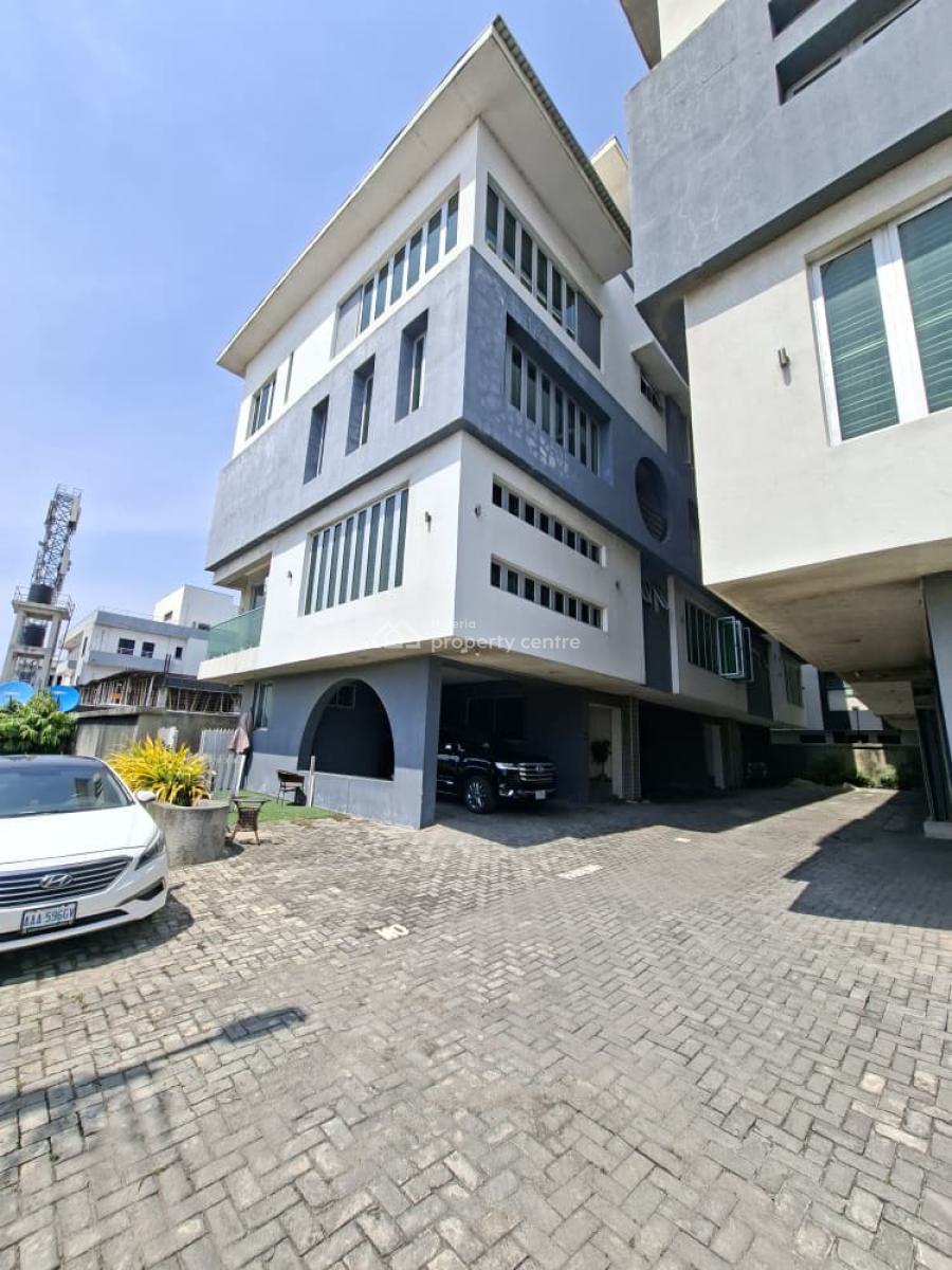 Luxury 4 Bedrooms Terrace Duplex with a Bq, Off Freedom Way, Ikate, Lekki, Lagos, Terraced Duplex for Rent