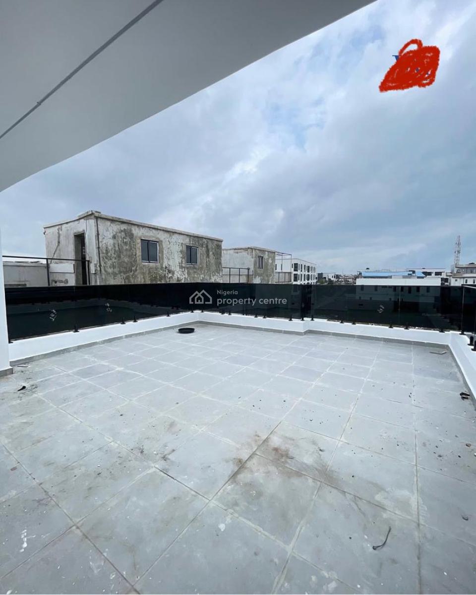 Brand New 5 Bedrooms Fully Detached Duplex with Rooftop Terrace, Ologolo, Lekki, Lagos, Detached Duplex for Rent