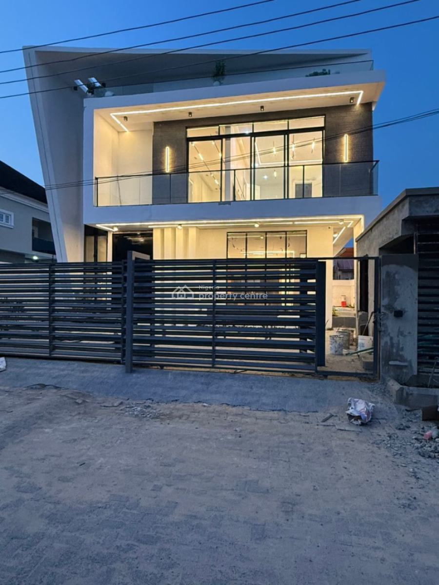 Smart Home 5 Bedroom Duplex Comes with Swimming Pool, Peninsula Gardens Estate, Sangotedo, Ajah, Lagos, Detached Duplex for Sale