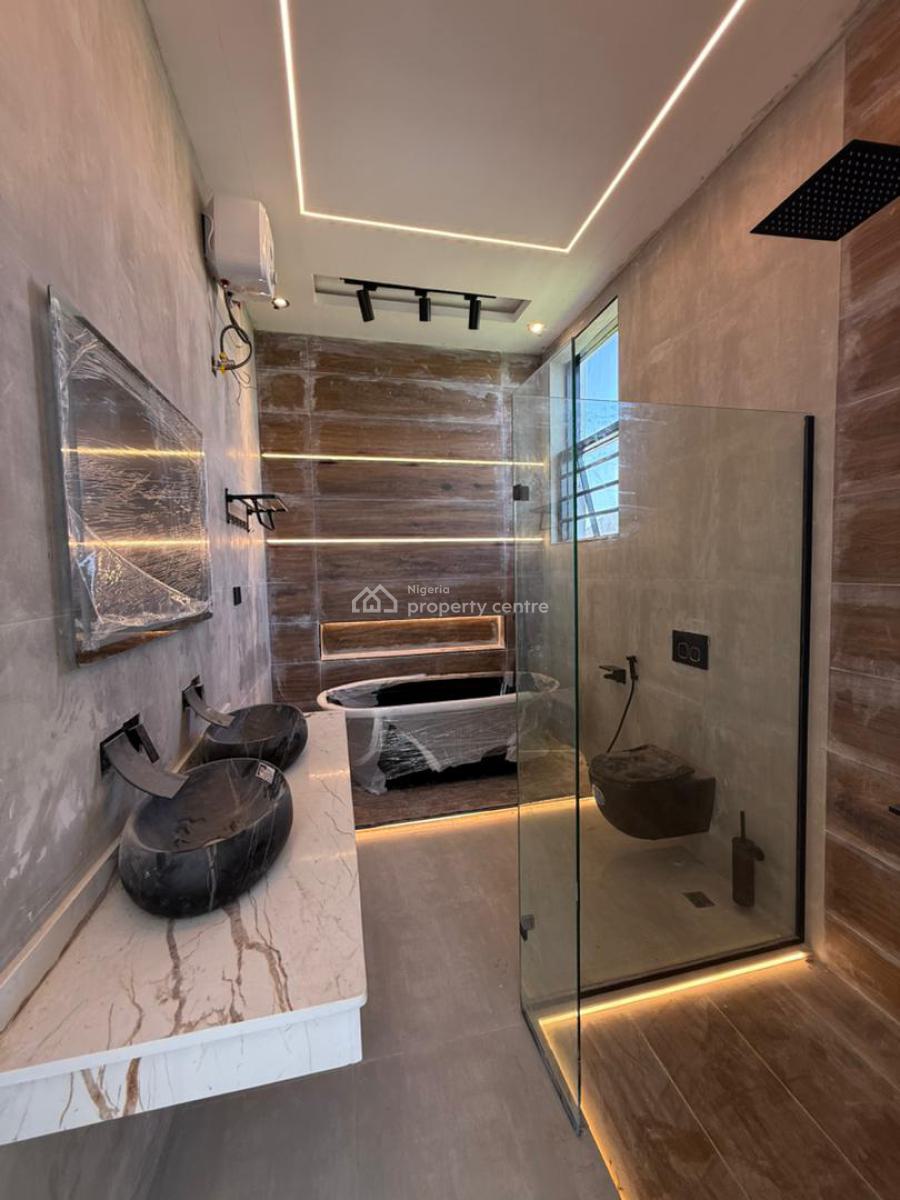 Smart Home 5 Bedroom Duplex Comes with Swimming Pool, Peninsula Gardens Estate, Sangotedo, Ajah, Lagos, Detached Duplex for Sale