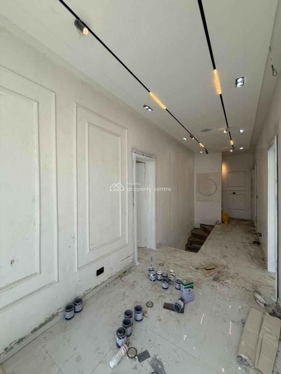 Smart Home 5 Bedroom Duplex Comes with Swimming Pool, Peninsula Gardens Estate, Sangotedo, Ajah, Lagos, Detached Duplex for Sale