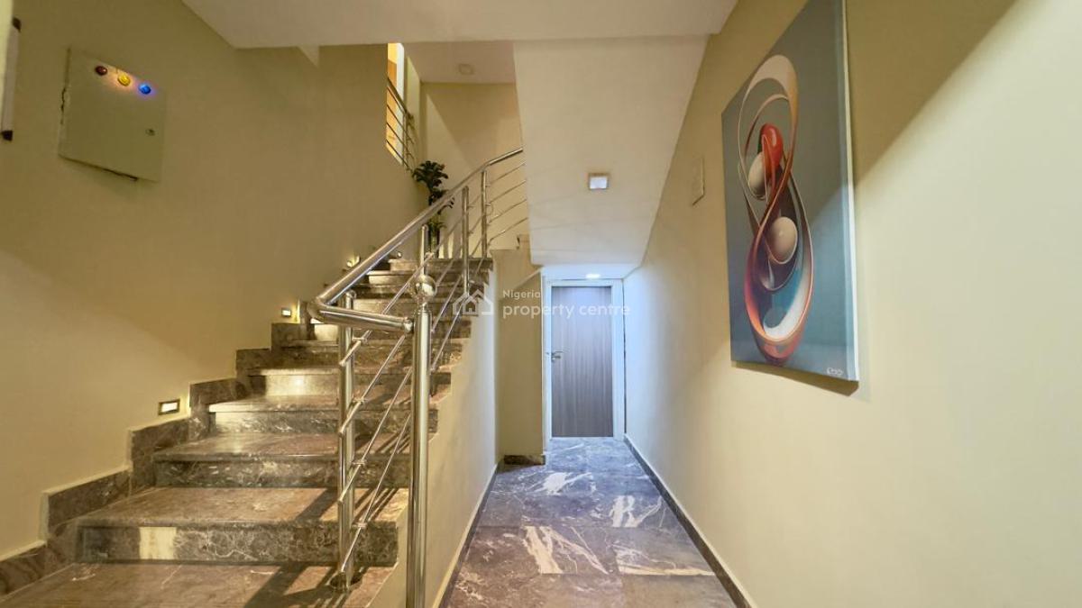 4 Bedroom Furnished Terrace Duplex with Bq, Guzape District, Abuja, Terraced Duplex for Rent