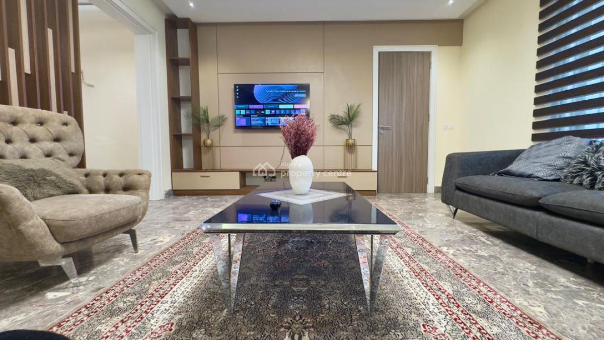 4 Bedroom Furnished Terrace Duplex with Bq, Guzape District, Abuja, Terraced Duplex for Rent