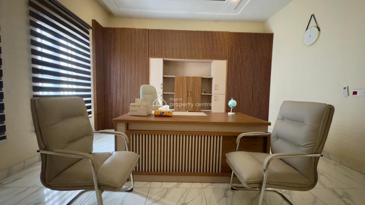 4 Bedroom Furnished Terrace Duplex with Bq, Guzape District, Abuja, Terraced Duplex for Rent