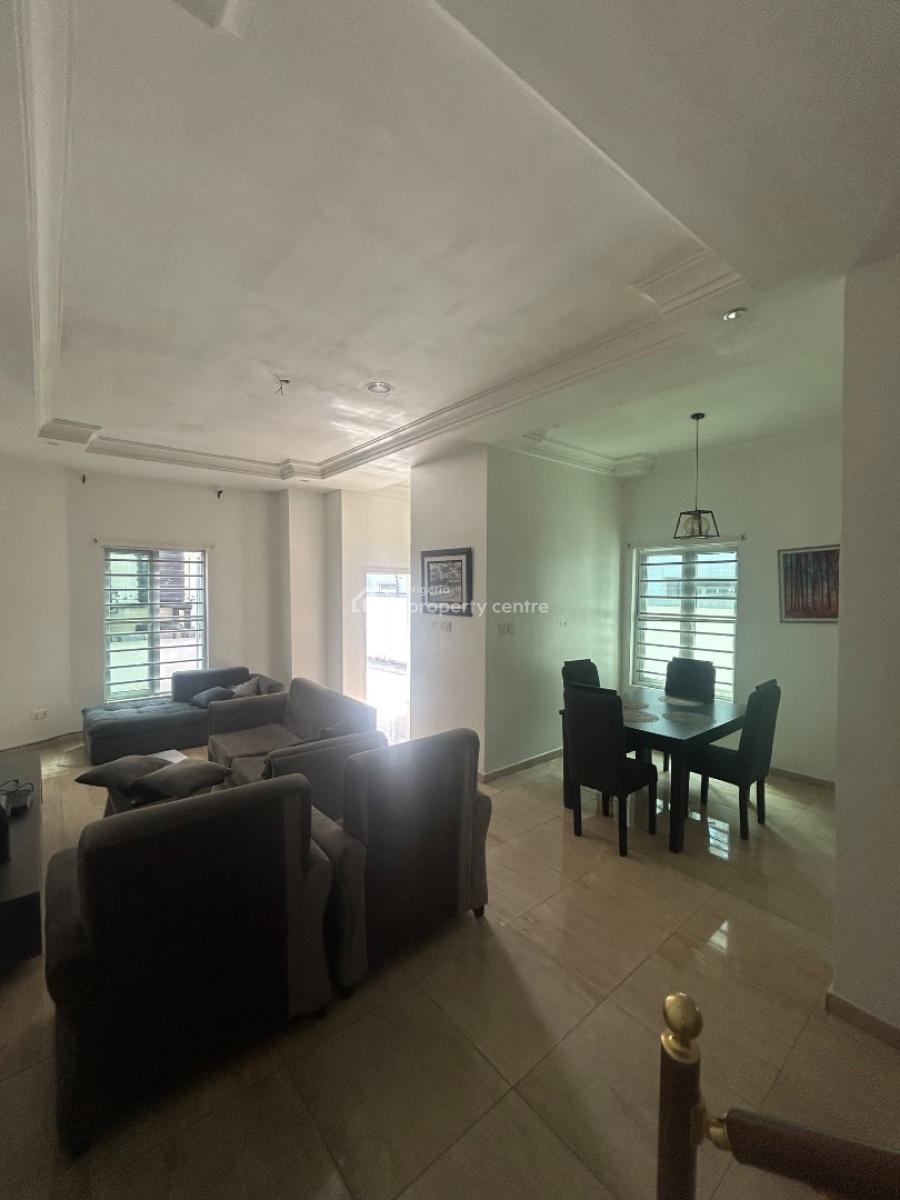 Well Maintained Four Bedroom Semi Detached House, Osapa, Lekki, Lagos, Semi-detached Duplex for Rent