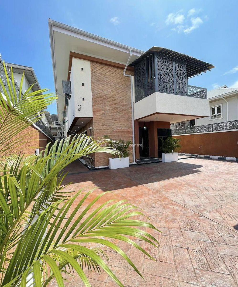 Delightful 5 Bedroom Luxury Smart Home with Swimming Pool and a Room Bq, Lekki Phase 1, Lekki, Lagos, Detached Duplex for Rent