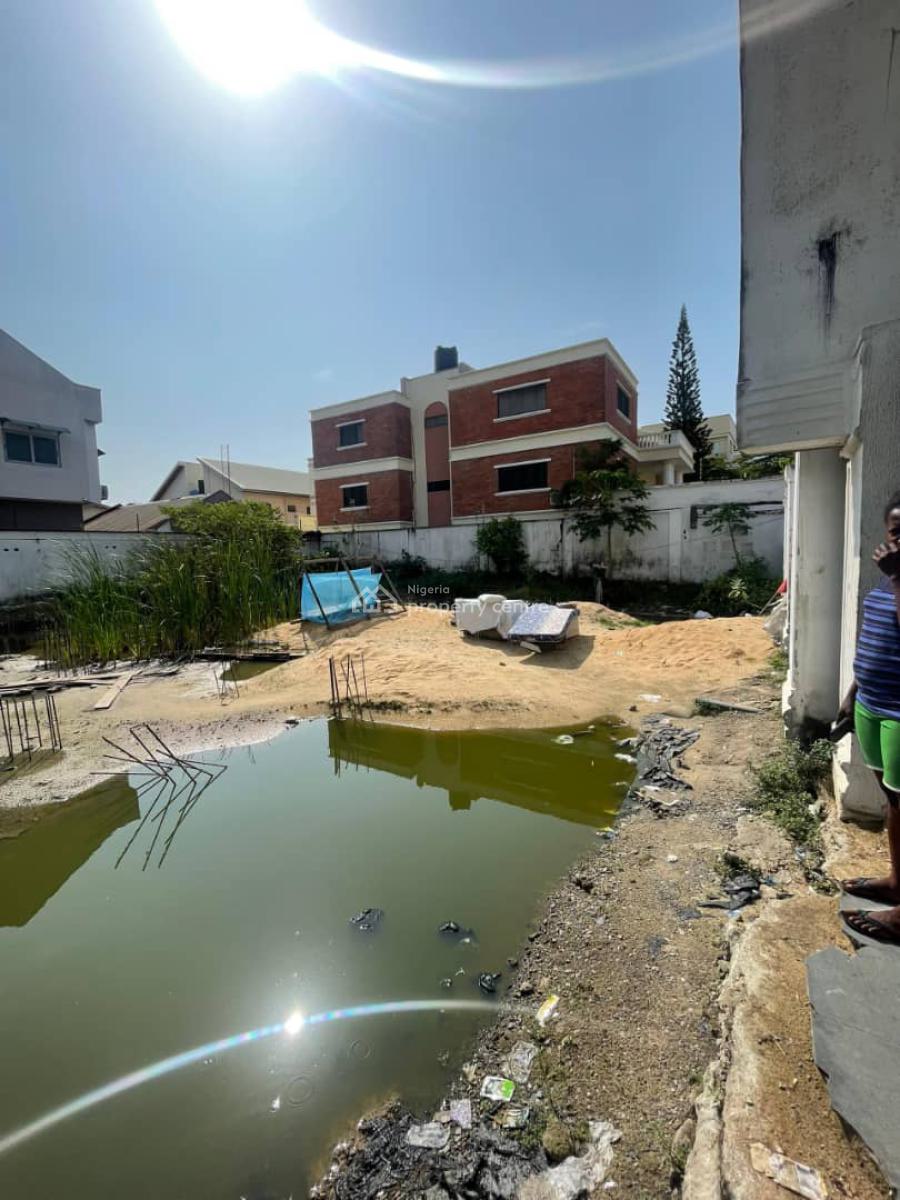 700 Sqm Land with Piling and Building Approval, Akin Ogunlewe Street, Victoria Island (vi), Lagos, Mixed-use Land for Sale