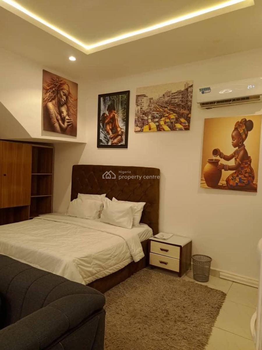 Luxurious Furnished Studio Apartment, Ologolo, Lekki Phase 1, Lekki, Lagos, Flat / Apartment for Rent