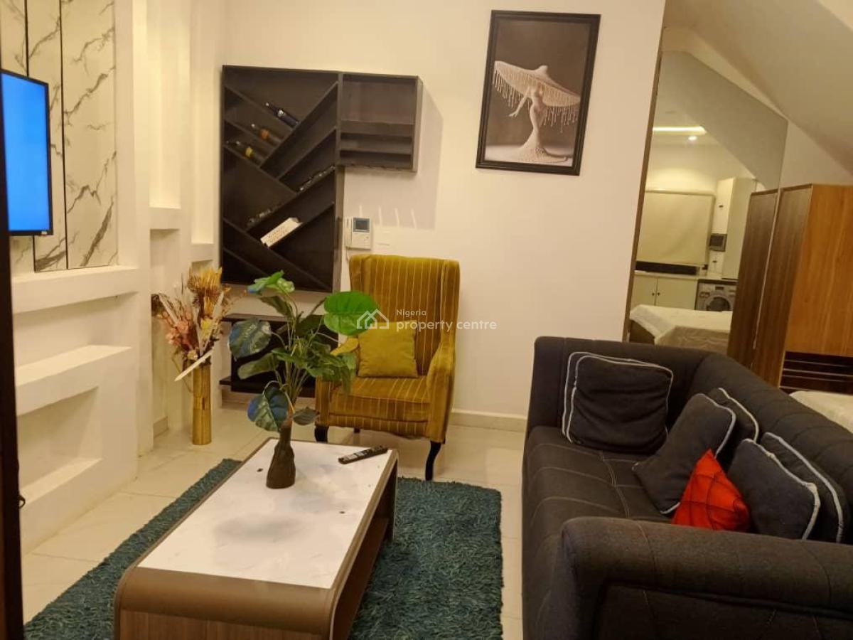 Luxurious Furnished Studio Apartment, Ologolo, Lekki Phase 1, Lekki, Lagos, Flat / Apartment for Rent