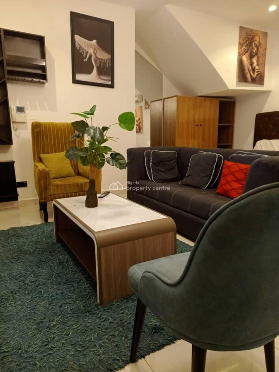 Luxurious Furnished Studio Apartment, Ologolo, Lekki Phase 1, Lekki, Lagos, Flat / Apartment for Rent