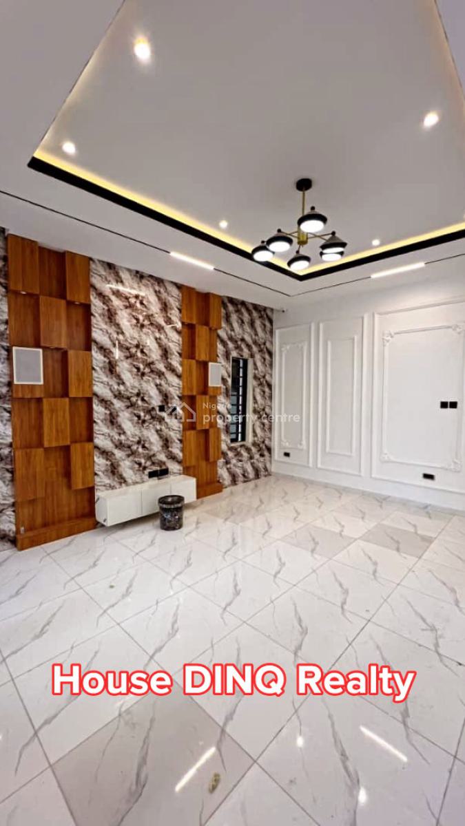 Exquisite 4 Bedroom Semi Detached Duplex with a Room Bq, Off Chevron Drive Chevron, Lekki Phase 2, Lekki, Lagos, Semi-detached Duplex for Sale