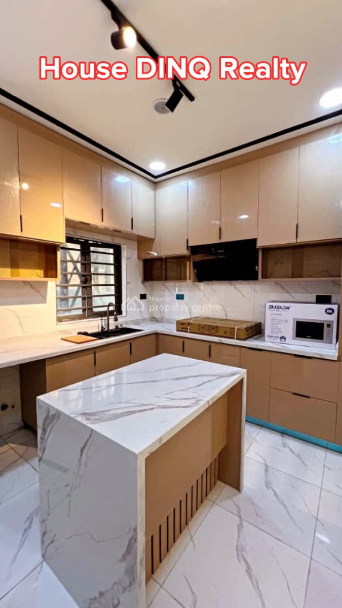 Exquisite 4 Bedroom Semi Detached Duplex with a Room Bq, Off Chevron Drive Chevron, Lekki Phase 2, Lekki, Lagos, Semi-detached Duplex for Sale