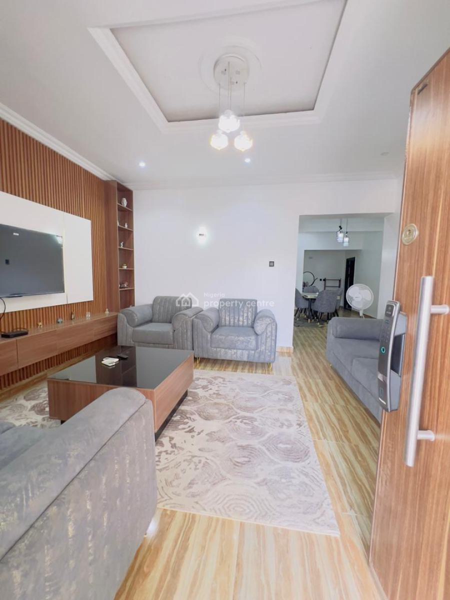 Well Furnished 2 Bedroom Flat on Ground Floor, Life Camp, Abuja, Flat / Apartment for Rent