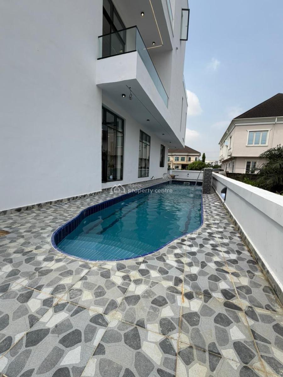 Newly Built Deluxe 5 Bedroom Detached Duplex with a Swimming Pool, Lakeview Park, Lekki Phase 1, Lekki, Lagos, Detached Duplex for Sale