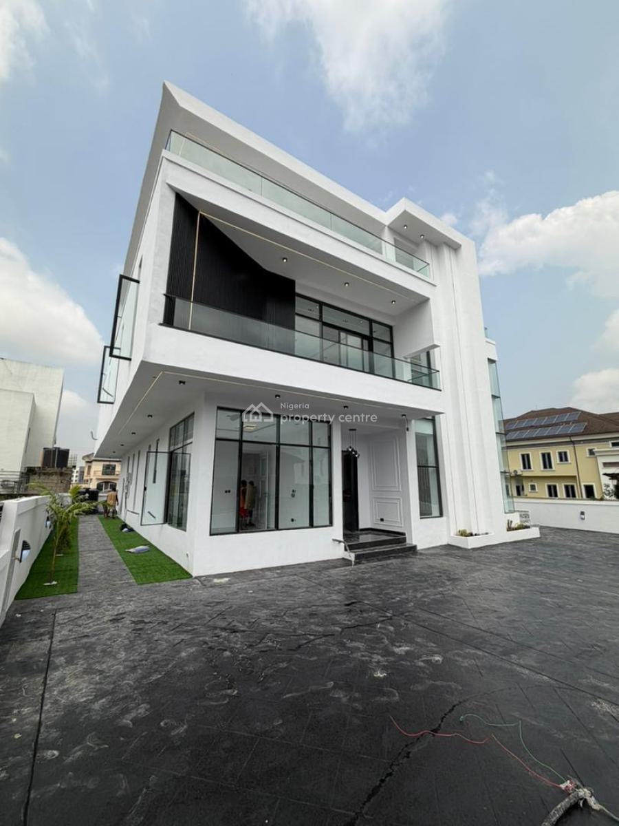 Newly Built Deluxe 5 Bedroom Detached Duplex with a Swimming Pool, Lakeview Park, Lekki Phase 1, Lekki, Lagos, Detached Duplex for Sale