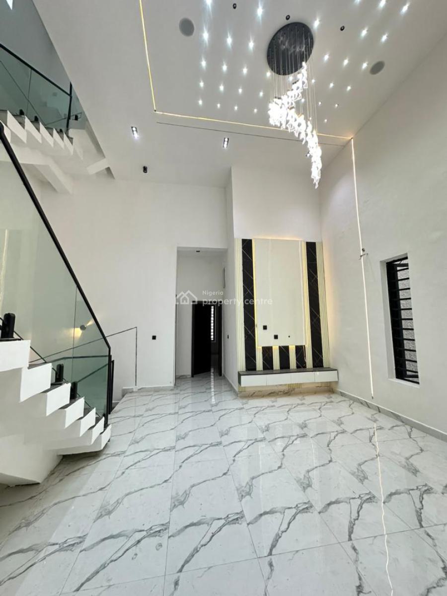 5 Bedroom Duplex with Rooftop, Pool, Gym and Bq in Secure Estate, Orchid Road, Lekki, Lagos, Detached Duplex for Sale