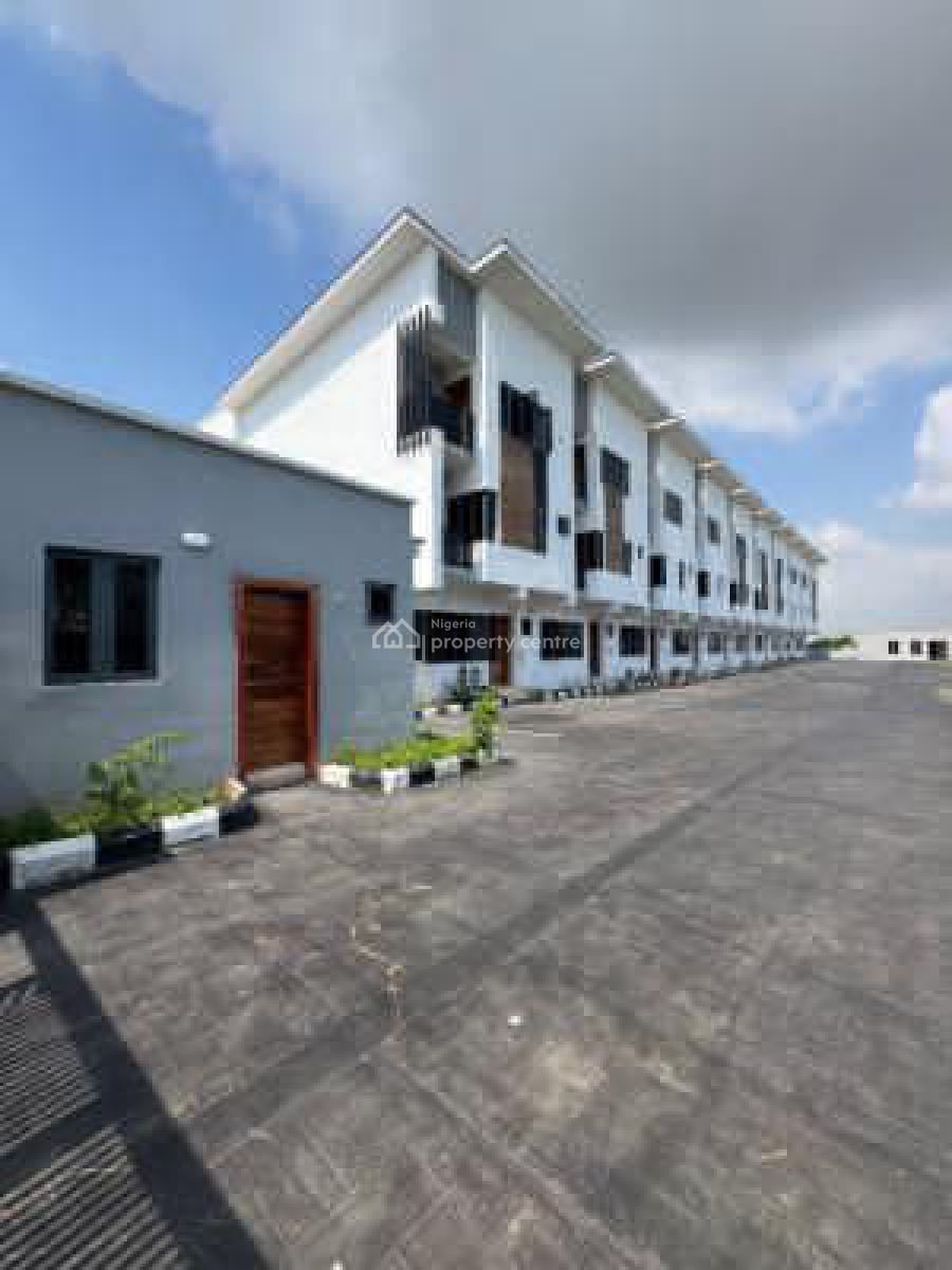 Brand New 4 Bedroom Terrace with a Room Bq, Lekki Phase 1, Lekki, Lagos, Terraced Duplex for Rent