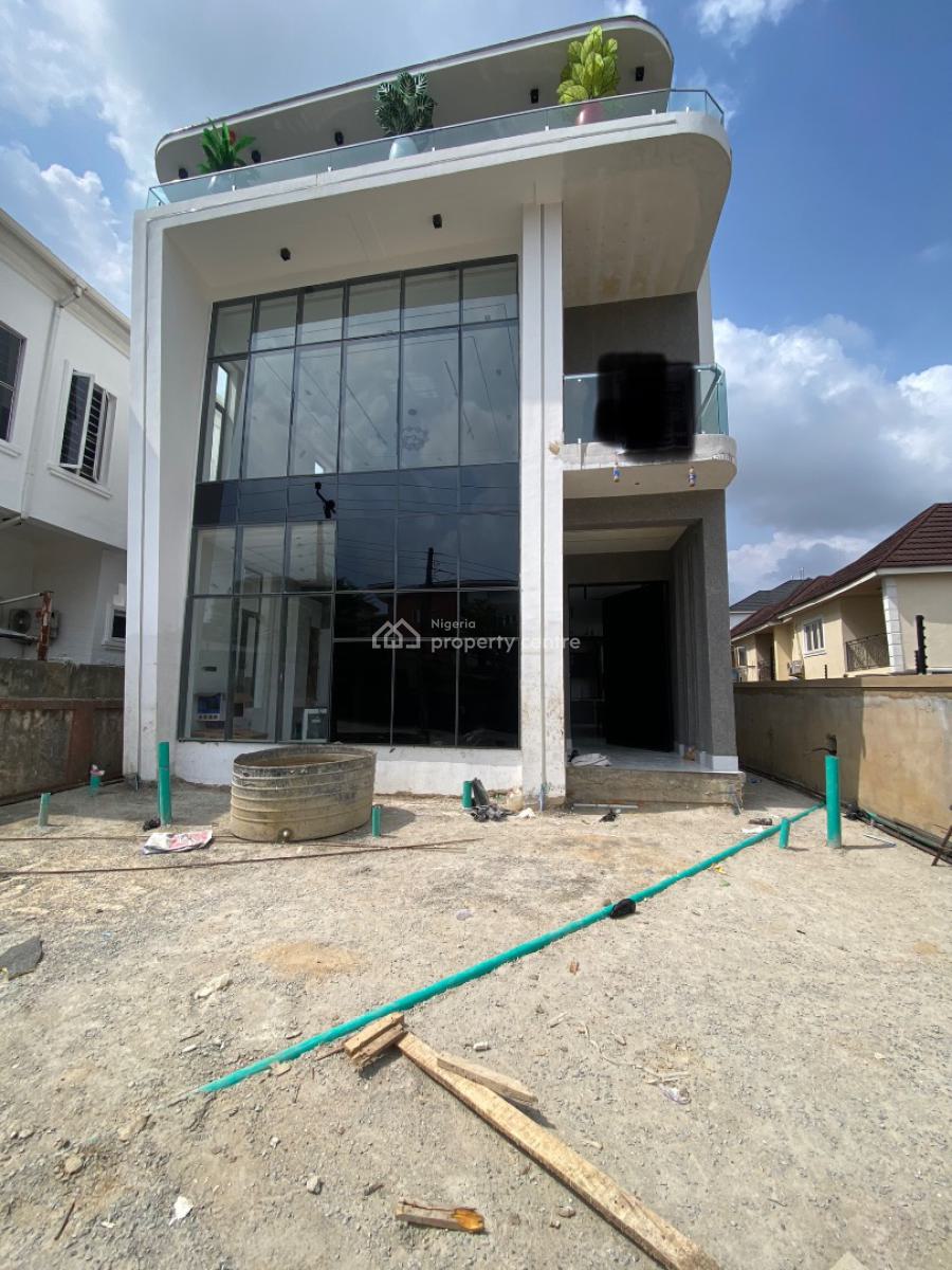 5 Bedroom Fully Detached Duplex with Bq, Second Toll Gate, Lekki, Lagos, Detached Duplex for Sale