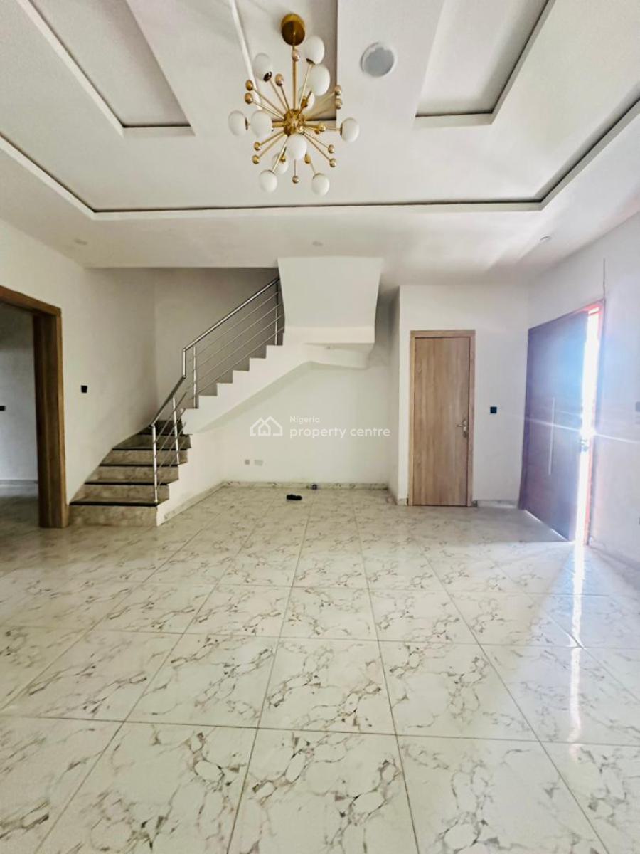 Modern 4 Bedroom Terrace Duplex with No Bq, Vgc, Lekki, Lagos, Terraced Duplex for Rent
