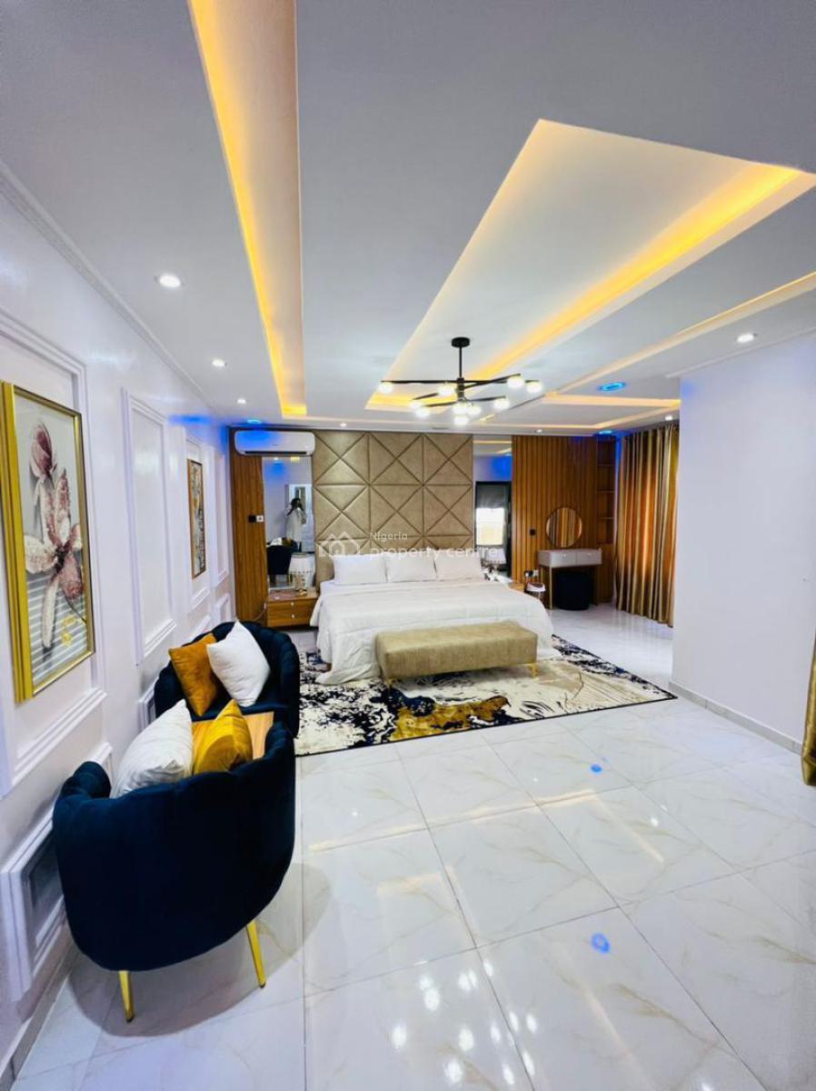 Spacious 5-bedrooms Self-compound Duplex Home Prepped, Ikate Elegushi, Lekki, Lagos, Semi-detached Duplex Short Let