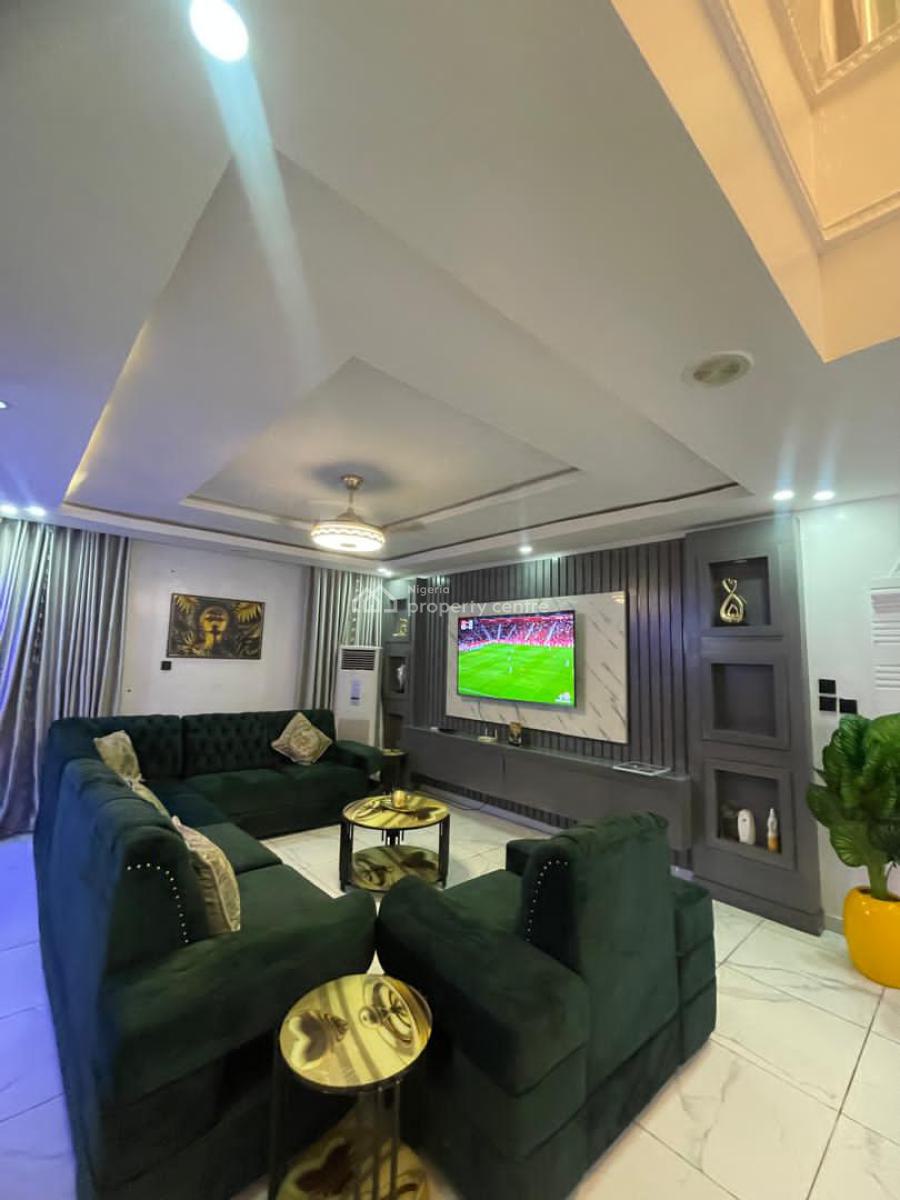 Spacious 5-bedrooms Self-compound Duplex Home Prepped, Ikate Elegushi, Lekki, Lagos, Semi-detached Duplex Short Let