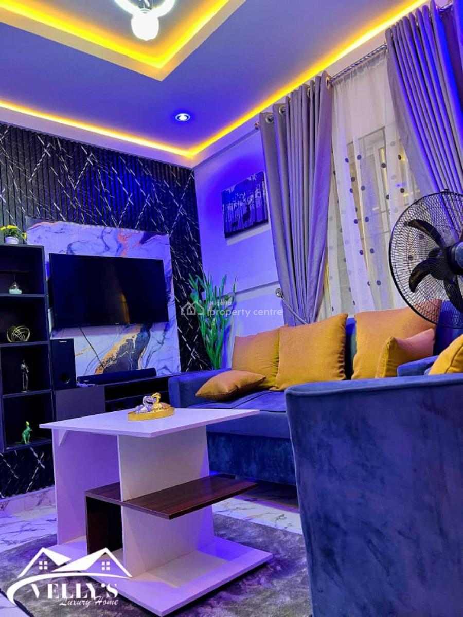 Beautiful Mini Flat in Kusa Pam Groove, Kusa, Pedro, Gbagada, Lagos, Detached Duplex Short Let