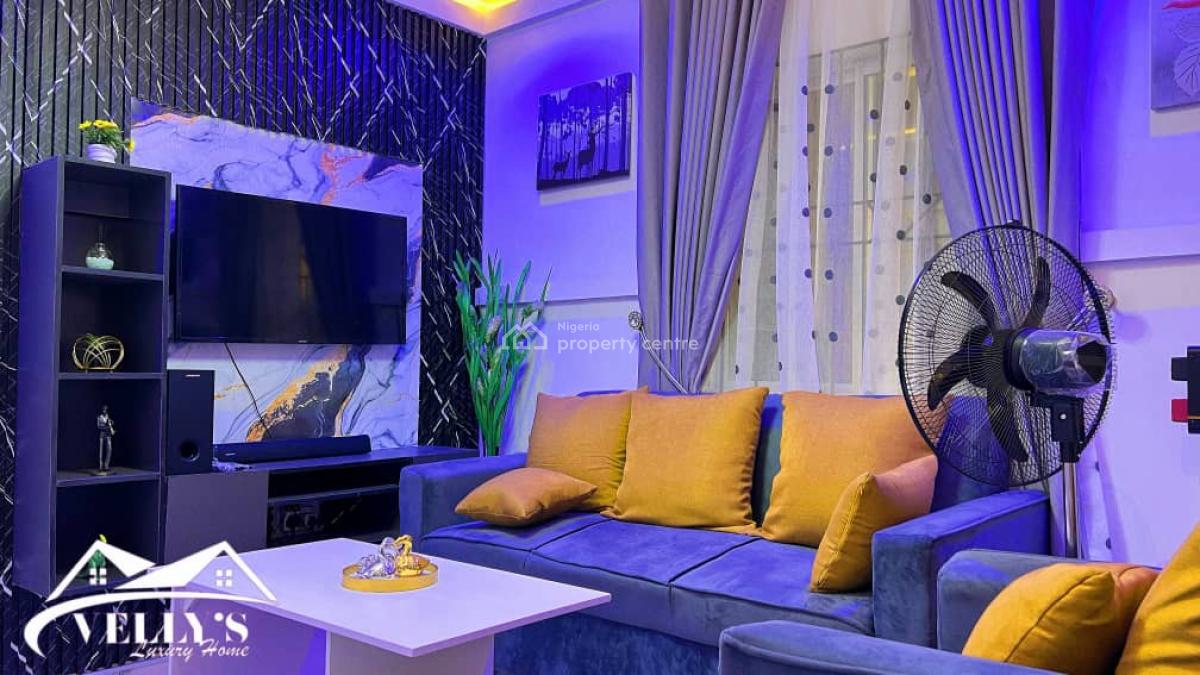 Beautiful Mini Flat in Kusa Pam Groove, Kusa, Pedro, Gbagada, Lagos, Detached Duplex Short Let