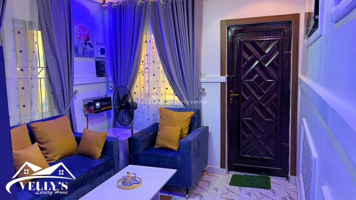 Beautiful Mini Flat in Kusa Pam Groove, Kusa, Pedro, Gbagada, Lagos, Detached Duplex Short Let