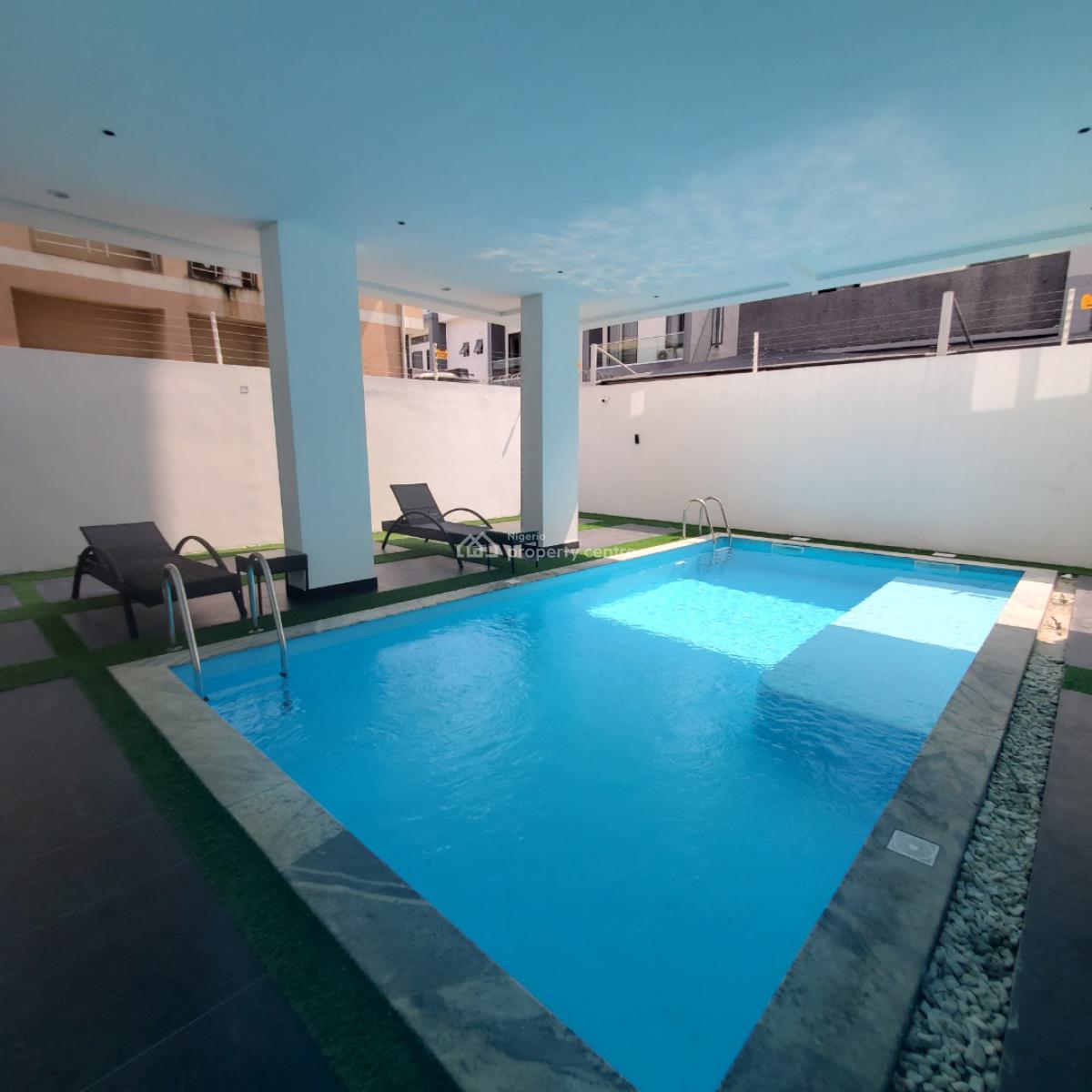 Excellent 2 Bedroom Apartment with a Pool, Gym, Elevator, Lekki Phase 1, Lekki, Lagos, Flat / Apartment for Sale