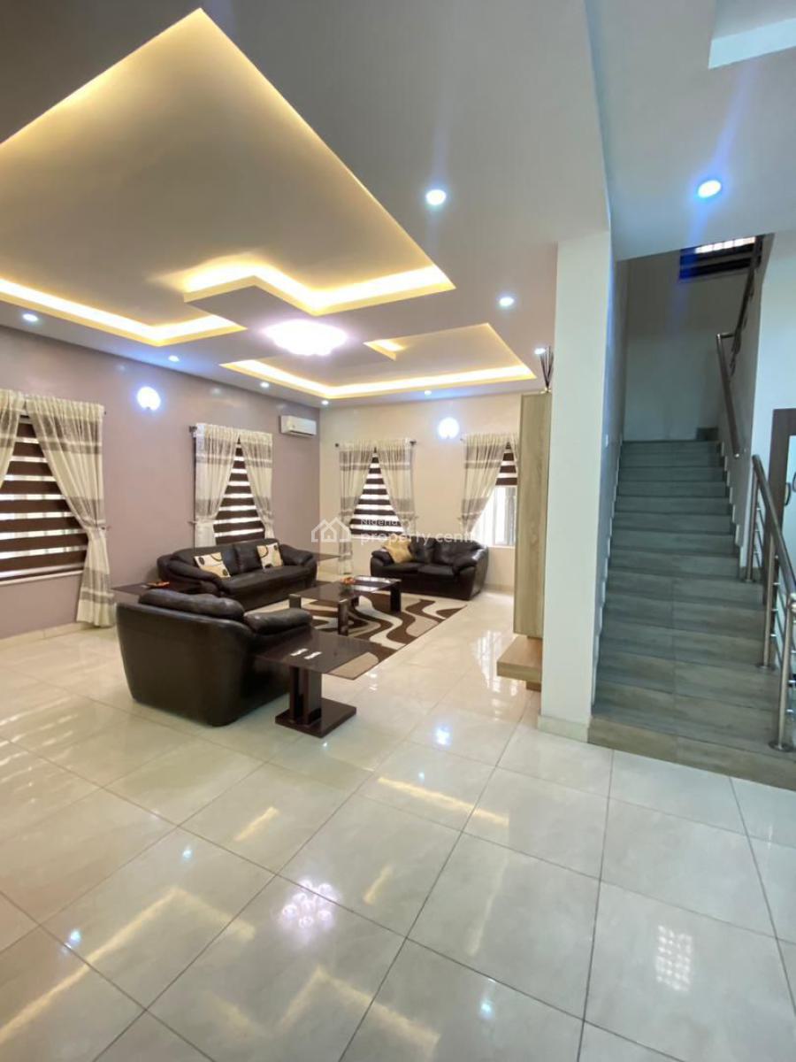 5 Bedroom Furnished Duplex with a Bq, Osapa London, Lekki, Lagos, Detached Duplex for Rent