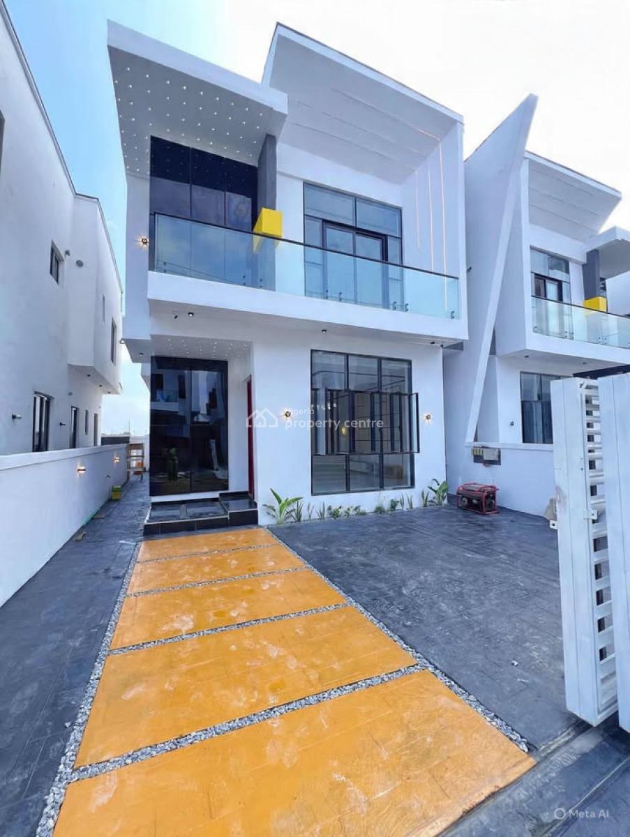 Lovely 4 Bedroom Semi Detached Duplex with Bq, Ajah, Ajah, Lagos, Semi-detached Duplex for Sale