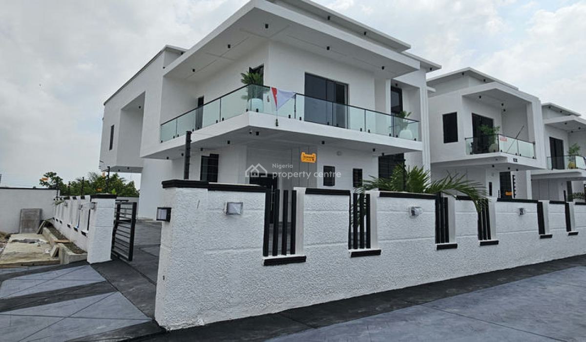 Luxury 5 Bedroom Detached House with Swimming Pool and Bq, General Paint, Ajah, Lagos, Detached Duplex for Sale